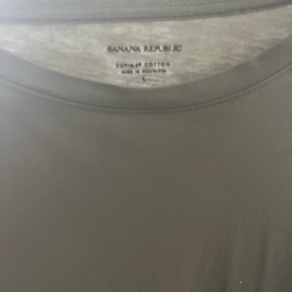 Banana Republic SUPIMA Tshirt, women’s Large - Picture 2 of 5